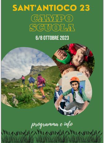 CAMPO SCUOLA SANT’ANTIOCO 2023 PER BAMBINI E ADOLESCENTI CON DIABETE TIPO 1